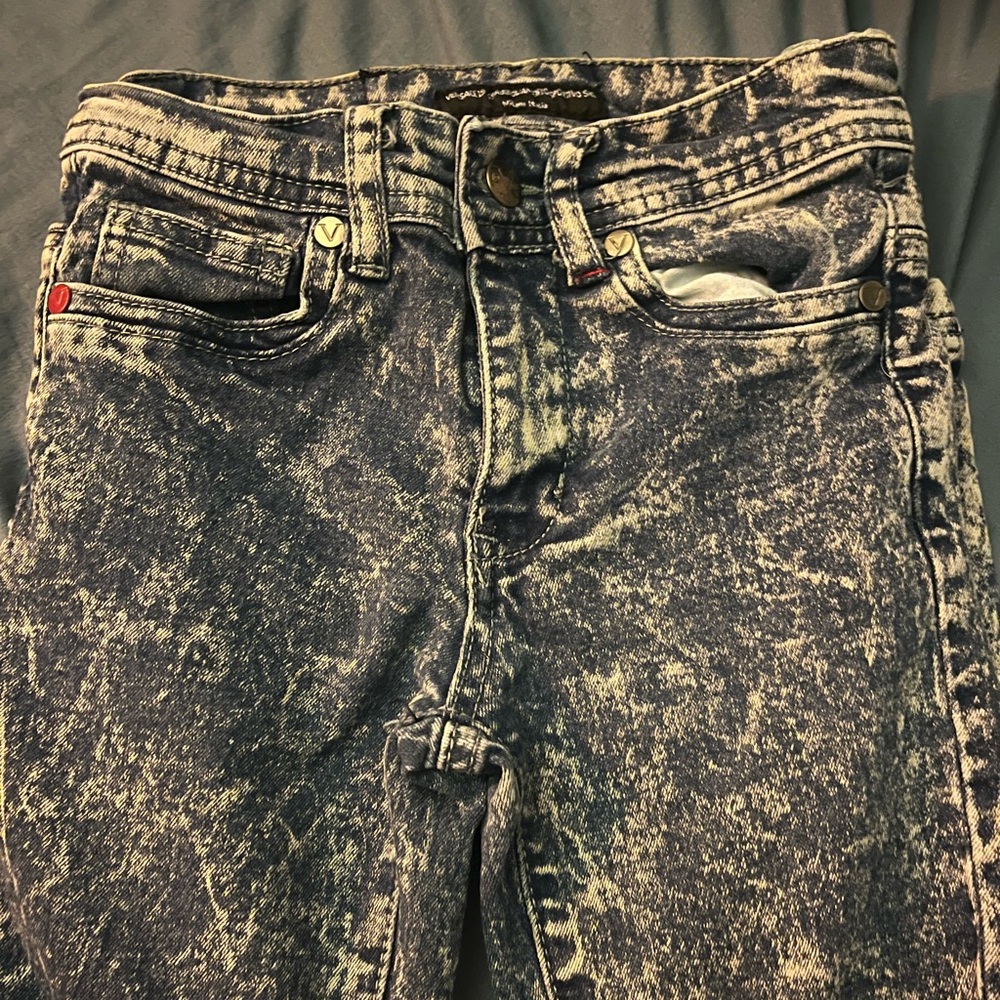 Versace V 1969 Italia Acid Wash Jeans Girls Size 7